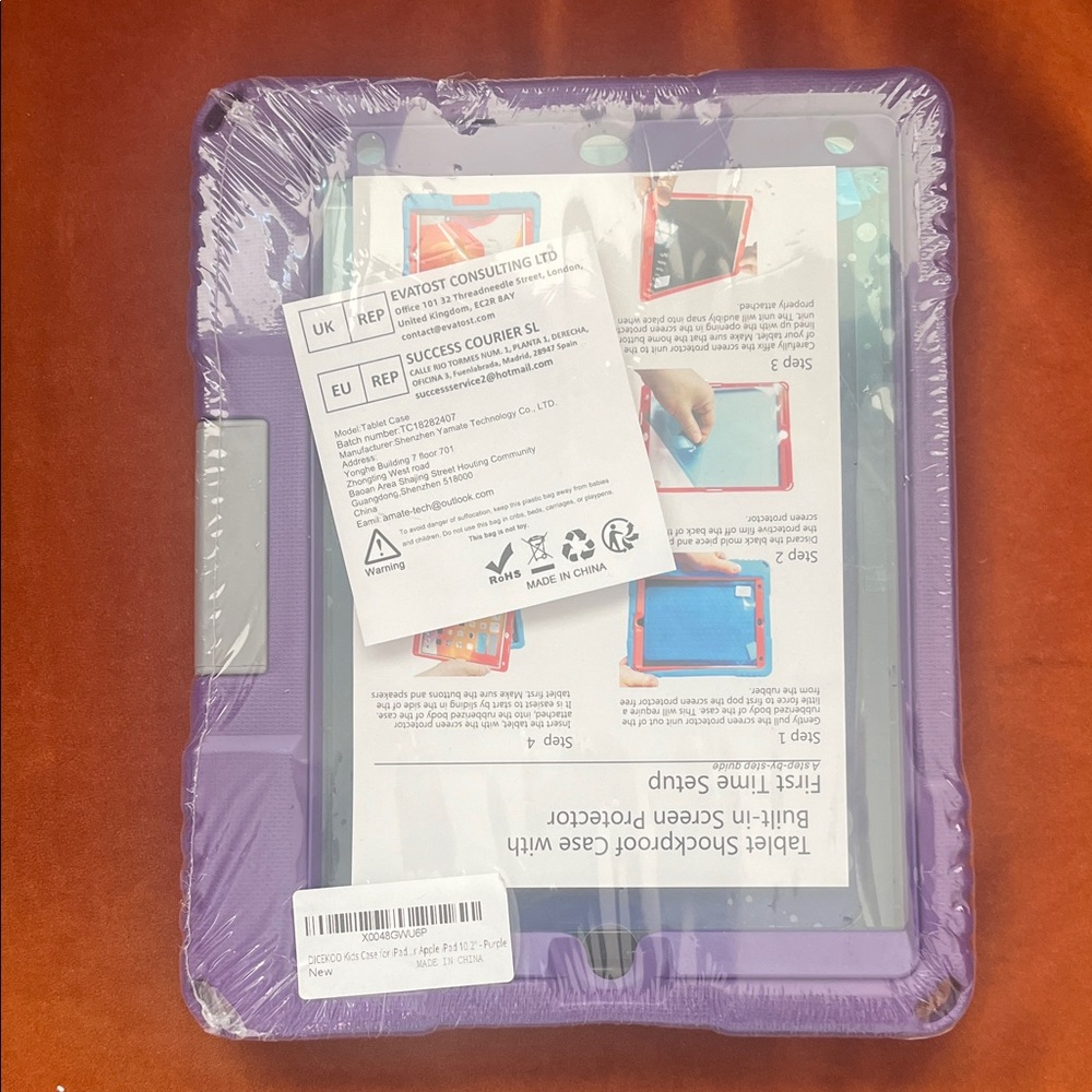 Purple Tablet Shockproof Case